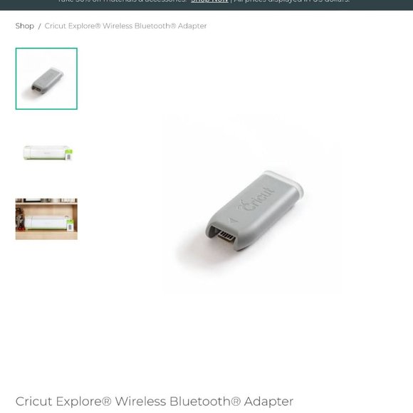 Cricut Other - Cricut Explore Wireless Bluetooth Adapter